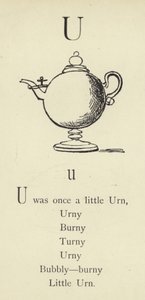 文字U 作： Edward Lear